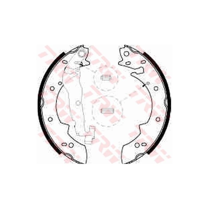 TRW Bremsbackensatz GS8524