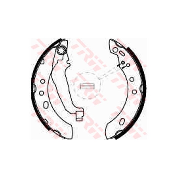 TRW Bremsbackensatz GS8527