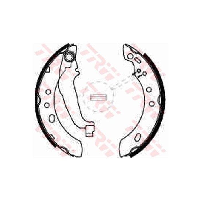 TRW Bremsbackensatz GS8527