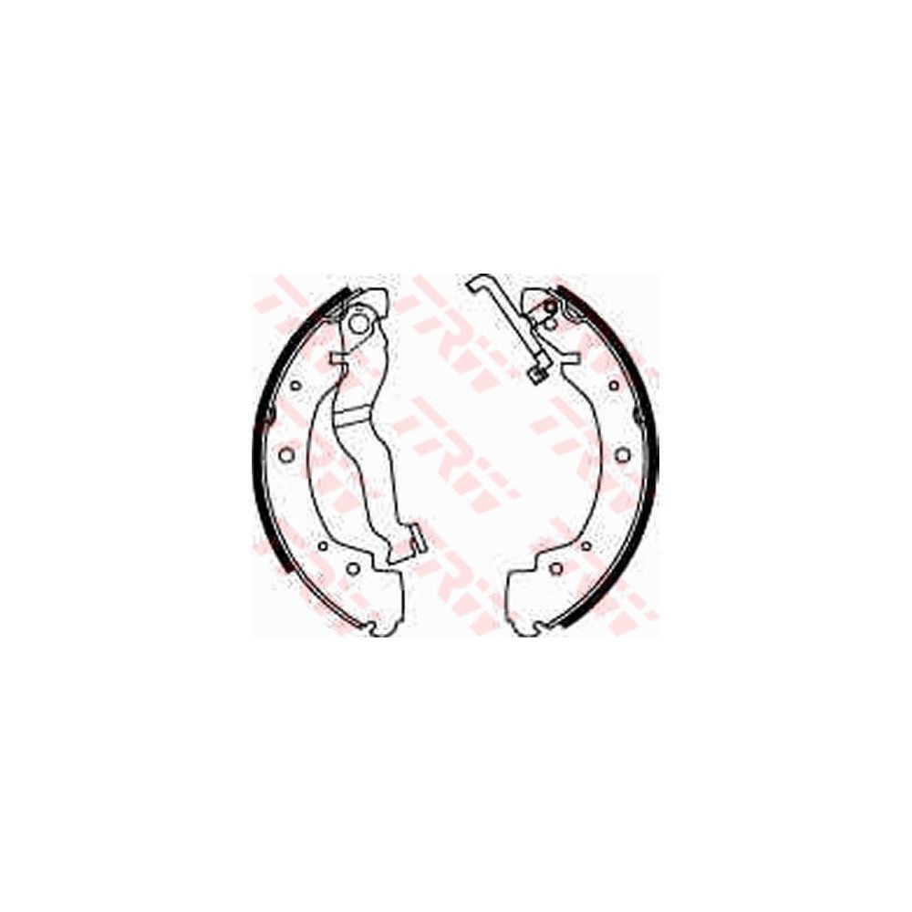 TRW Bremsbackensatz GS8530