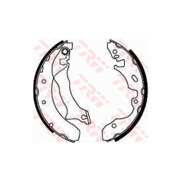 TRW Bremsbackensatz GS8536