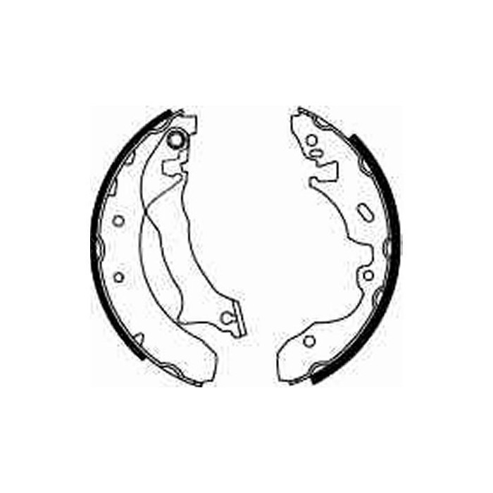 TRW Bremsbackensatz GS8536
