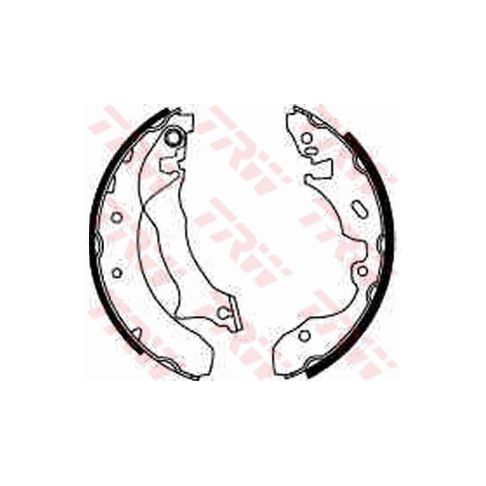 TRW Bremsbackensatz GS8536