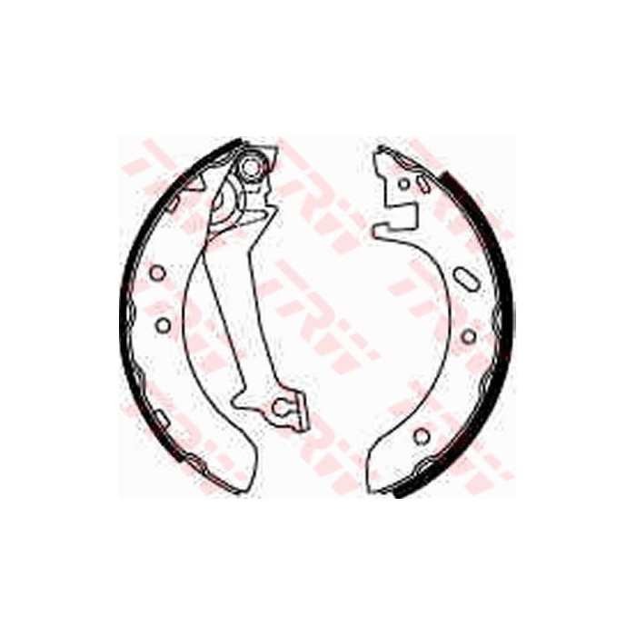 TRW Bremsbackensatz GS8537