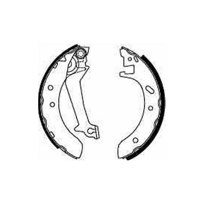 TRW Bremsbackensatz GS8537