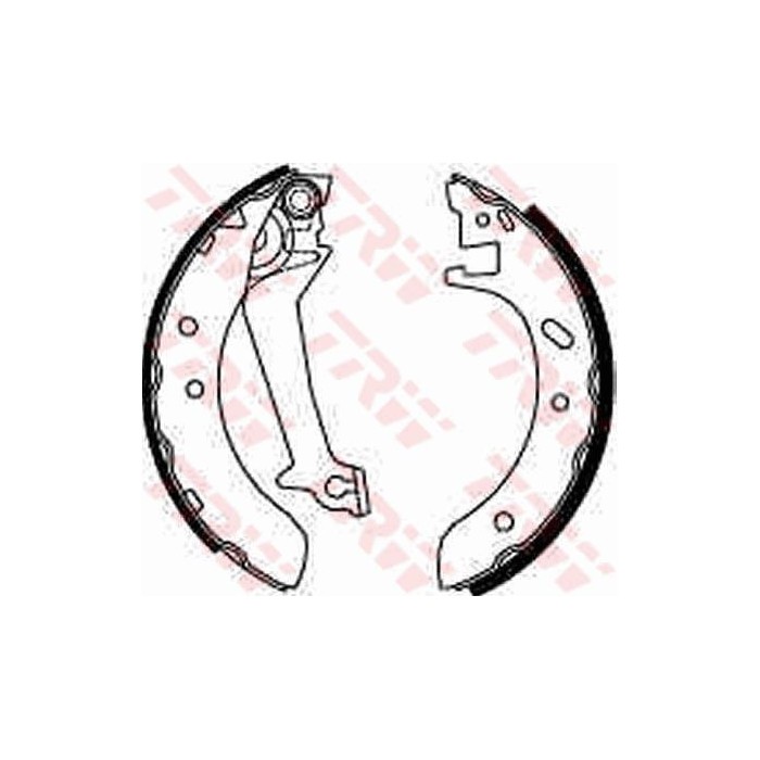TRW Bremsbackensatz GS8537