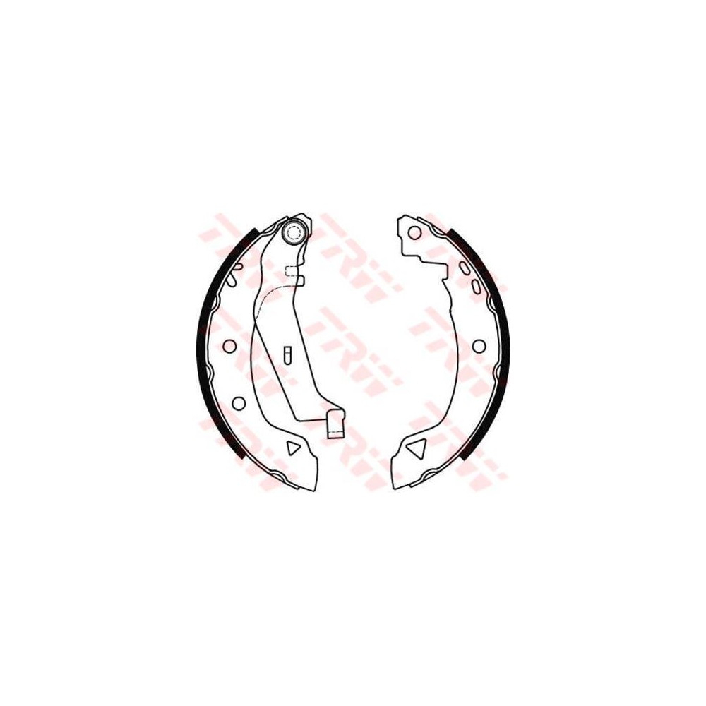 TRW Bremsbackensatz GS8538