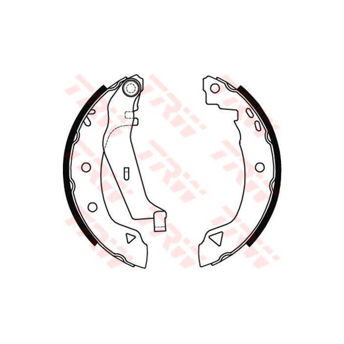 TRW Bremsbackensatz GS8538
