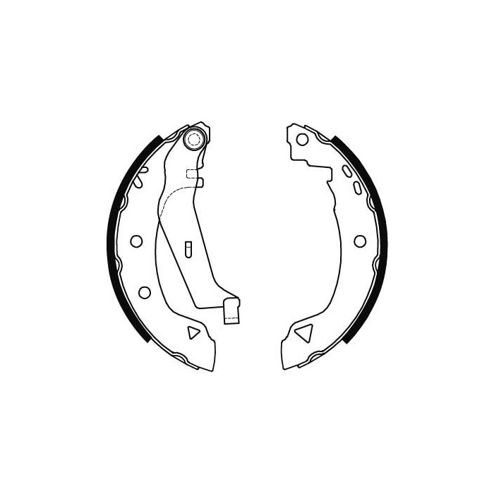 TRW Bremsbackensatz GS8538