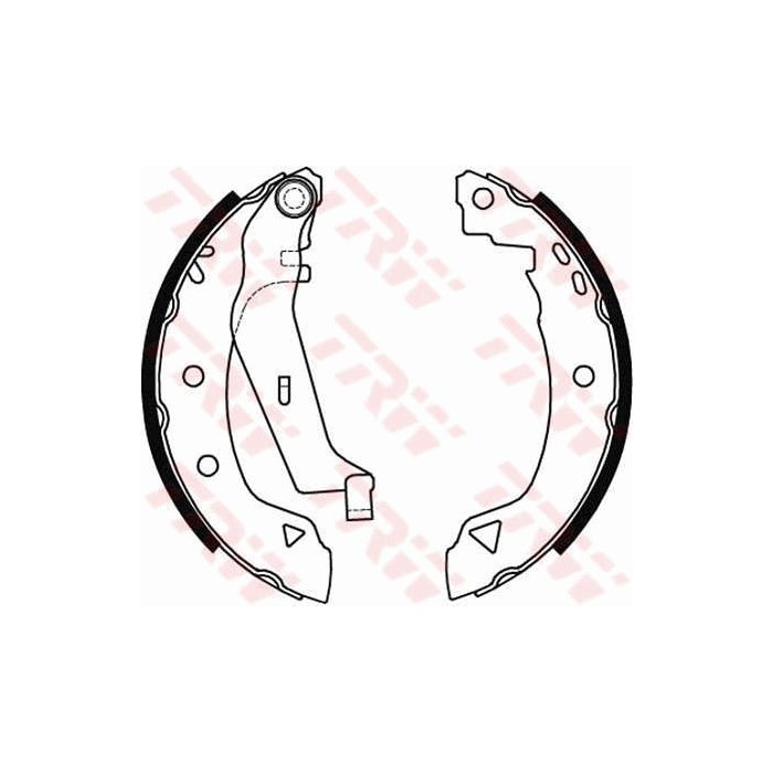TRW Bremsbackensatz GS8538