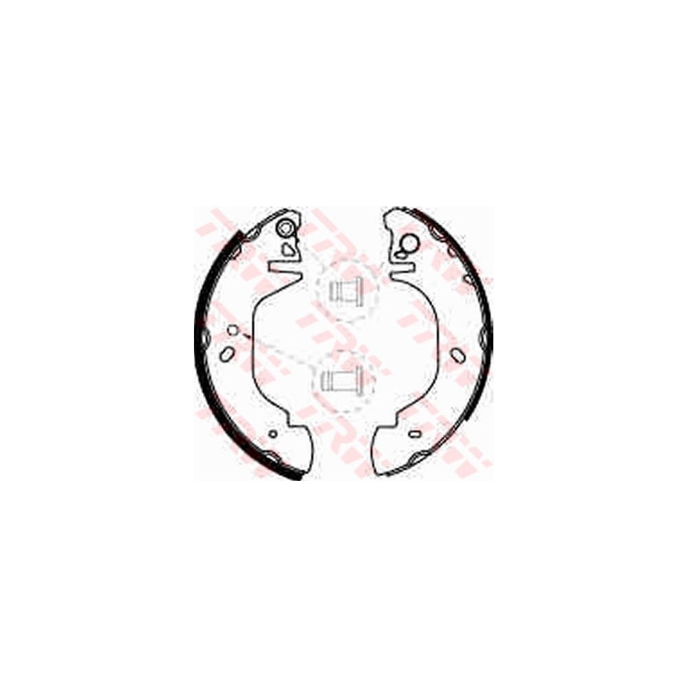 TRW Bremsbackensatz GS8539