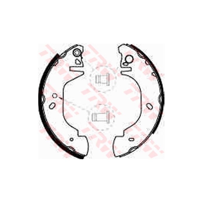 TRW Bremsbackensatz GS8539