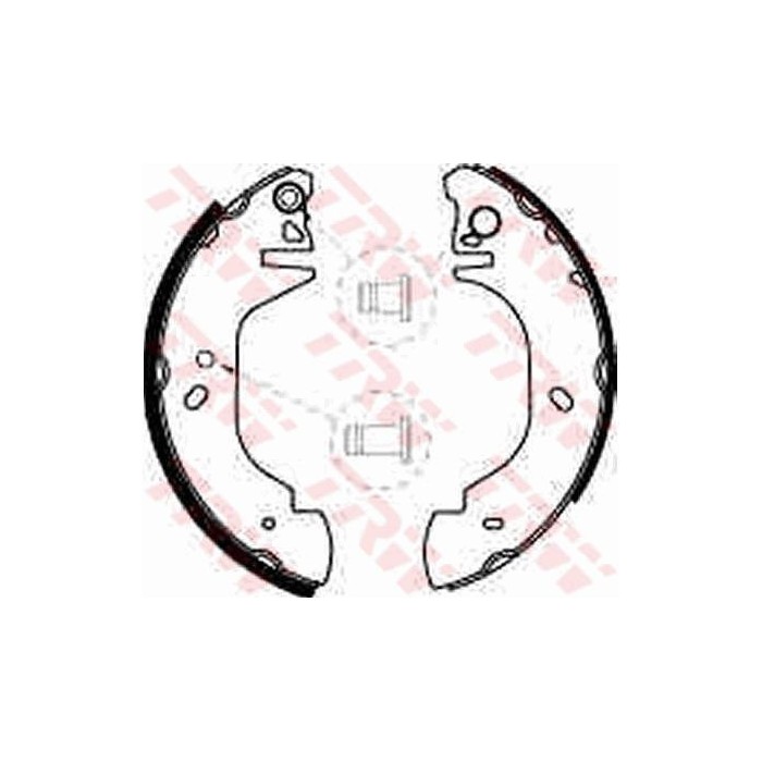 TRW Bremsbackensatz GS8539