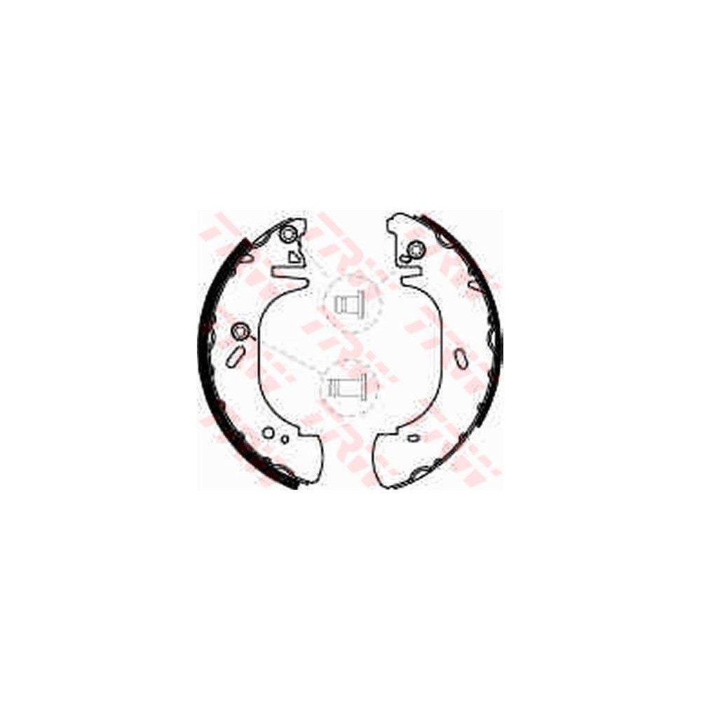 TRW Bremsbackensatz GS8540