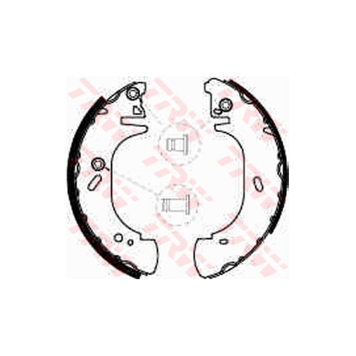 TRW Bremsbackensatz GS8540