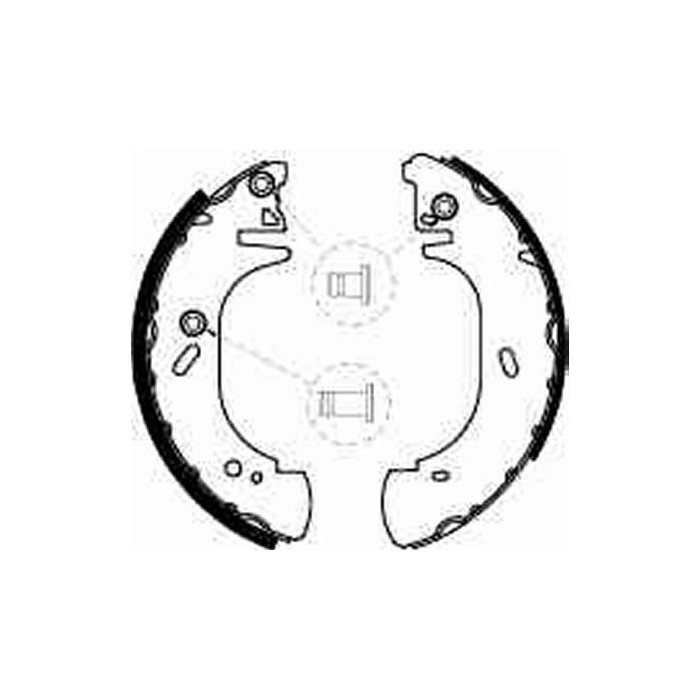 TRW Bremsbackensatz GS8540