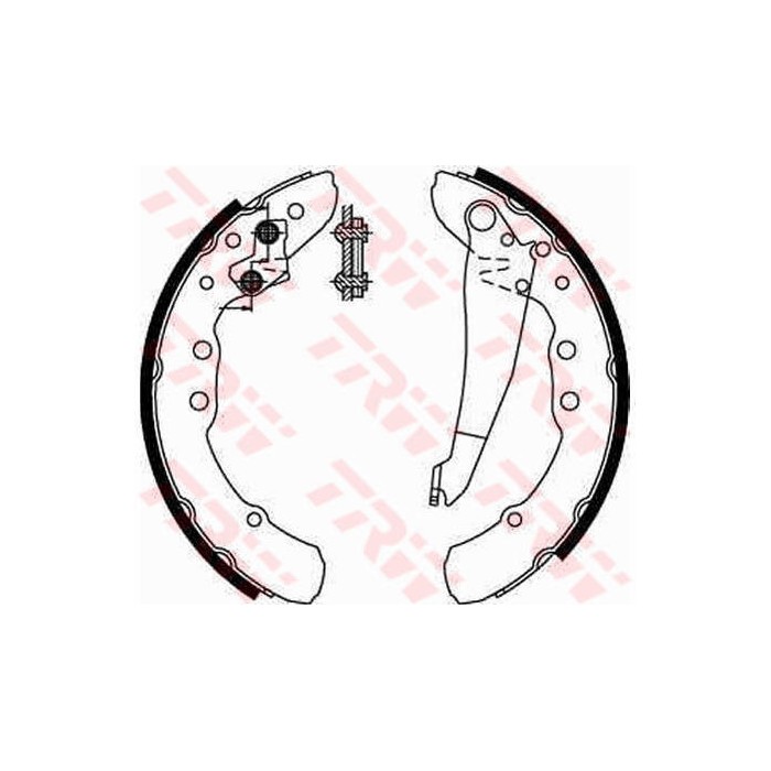 TRW Bremsbackensatz GS8544