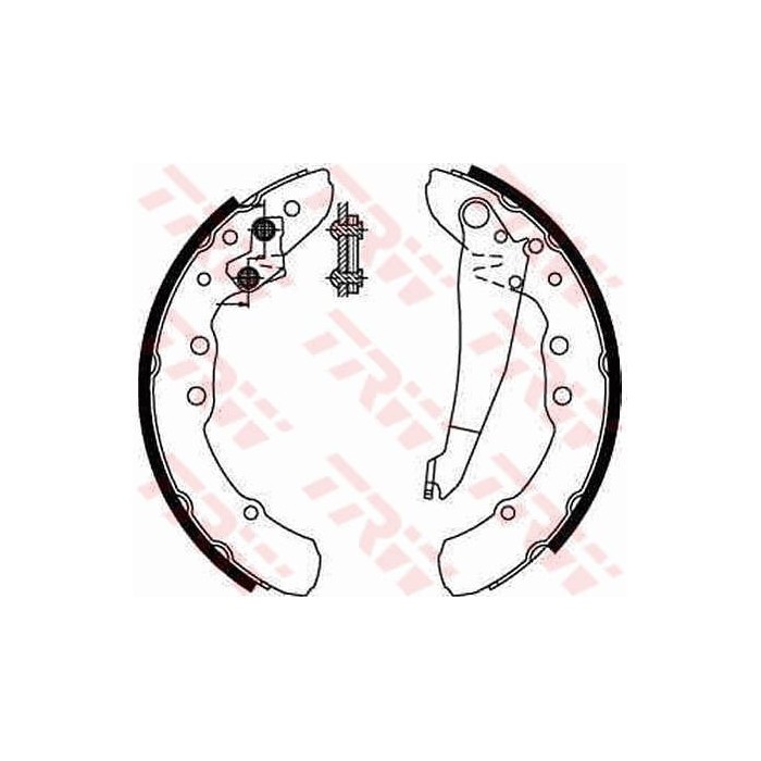 TRW Bremsbackensatz GS8544