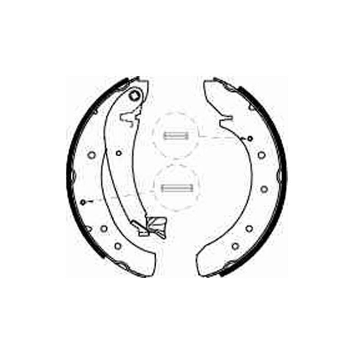 TRW Bremsbackensatz GS8546