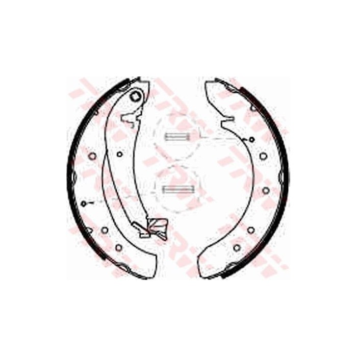 TRW Bremsbackensatz GS8546