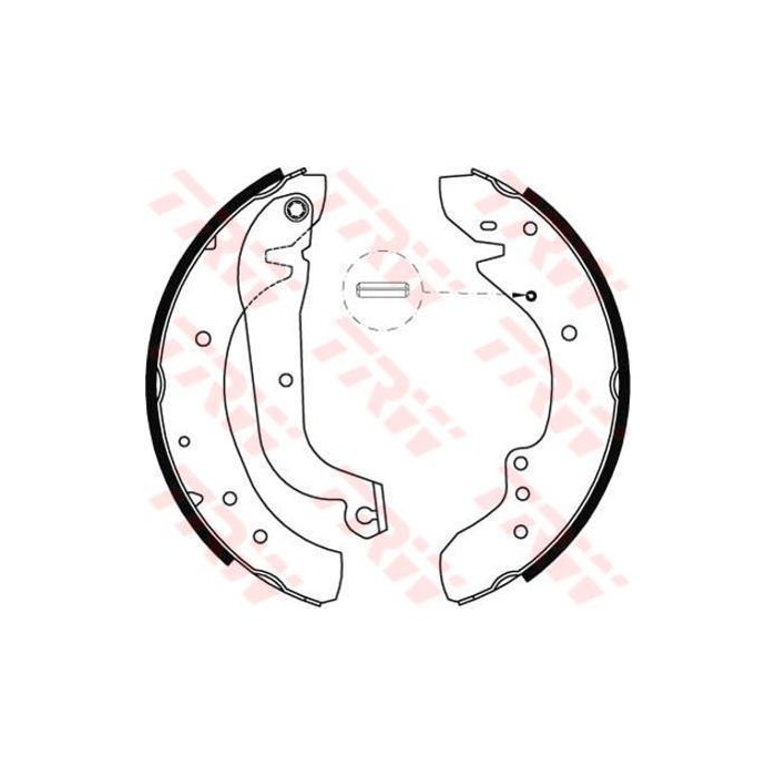 TRW Bremsbackensatz GS8565