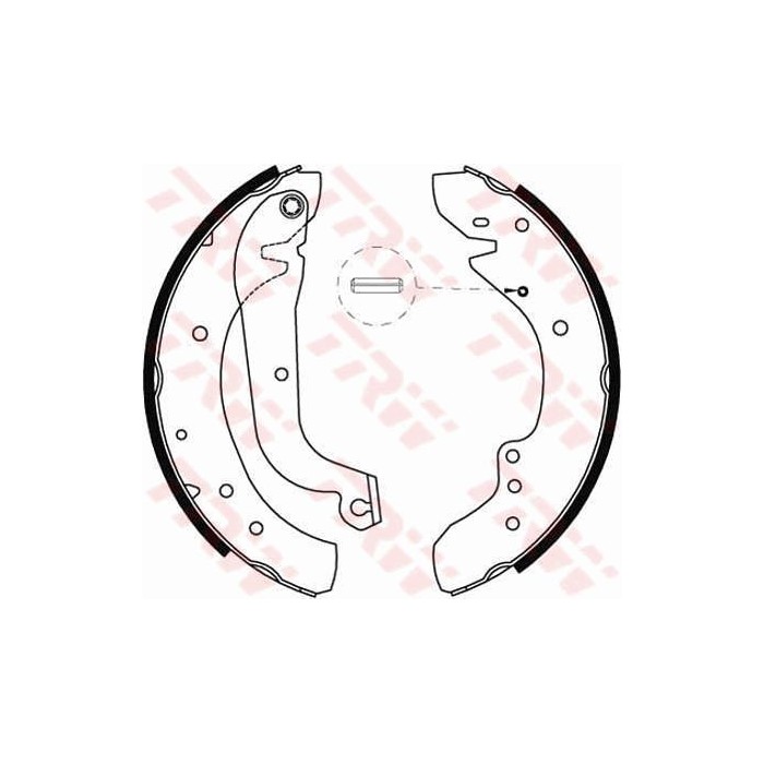 TRW Bremsbackensatz GS8565