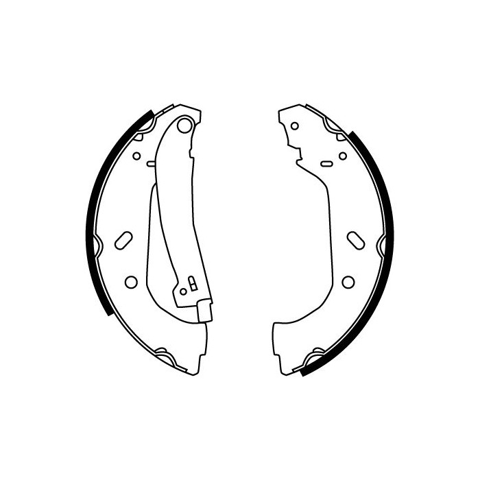 TRW Bremsbackensatz GS8563