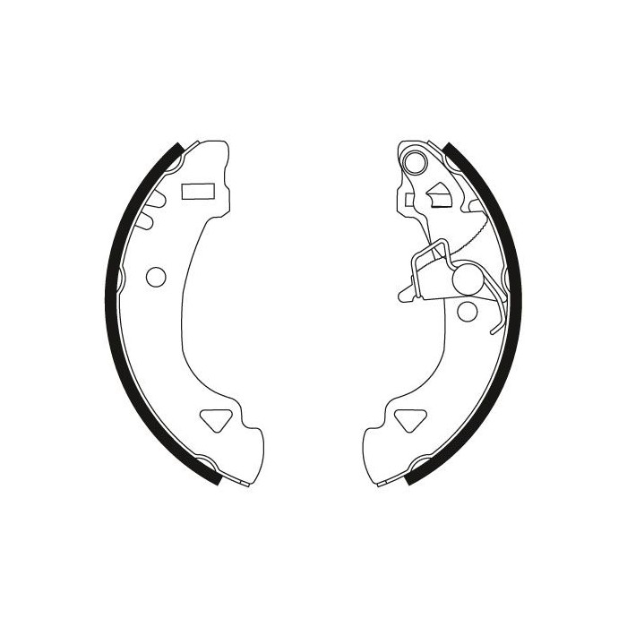 TRW Bremsbackensatz GS8566