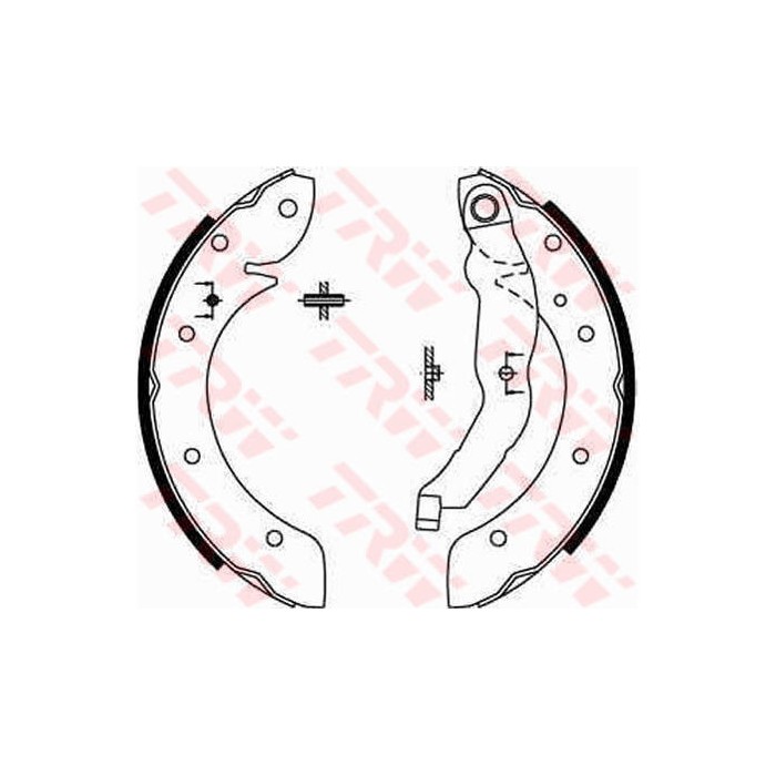 TRW Bremsbackensatz GS8567