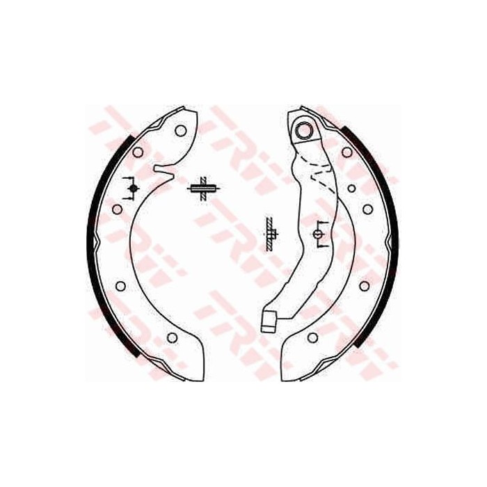 TRW Bremsbackensatz GS8567