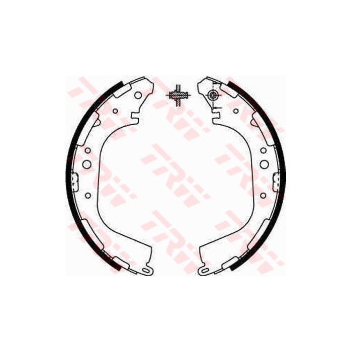 TRW Bremsbackensatz GS8590