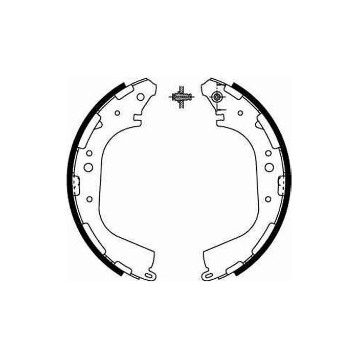 TRW Bremsbackensatz GS8590