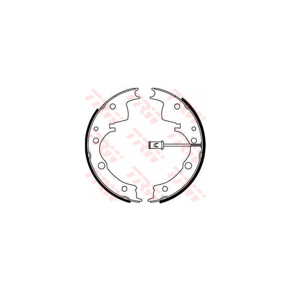 TRW Bremsbackensatz GS8598