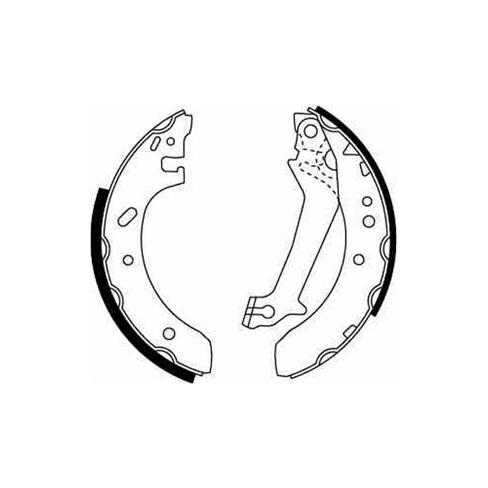 TRW Bremsbackensatz GS8607