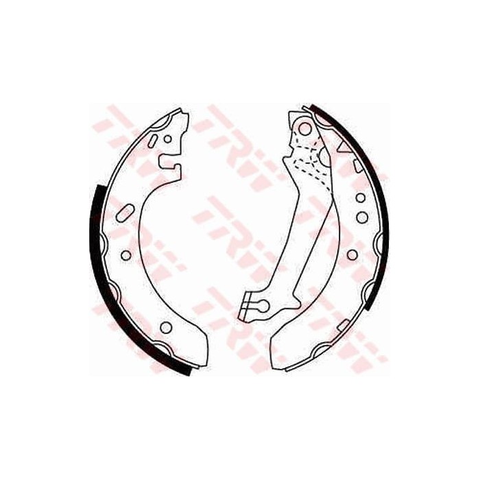 TRW Bremsbackensatz GS8607