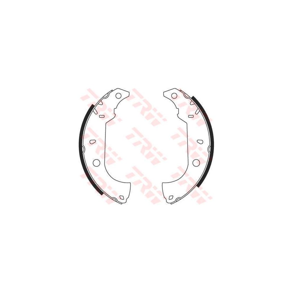 TRW Bremsbackensatz GS8614