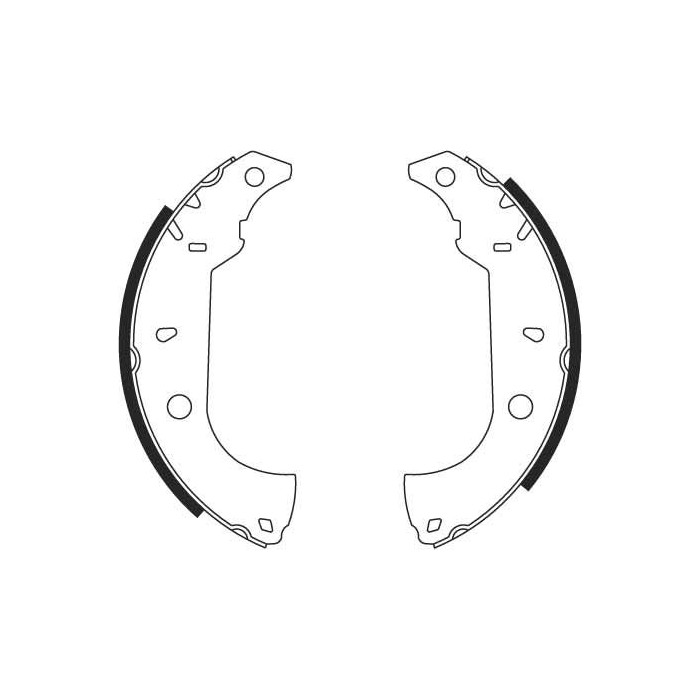 TRW Bremsbackensatz GS8614