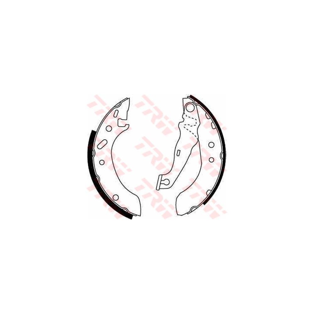 TRW Bremsbackensatz GS8611