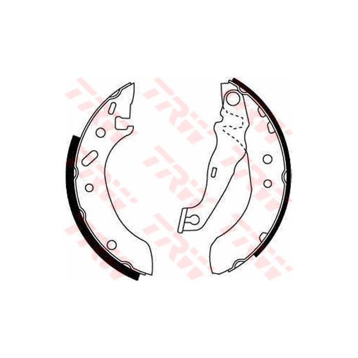 TRW Bremsbackensatz GS8611
