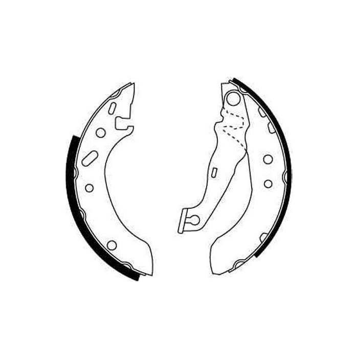 TRW Bremsbackensatz GS8611