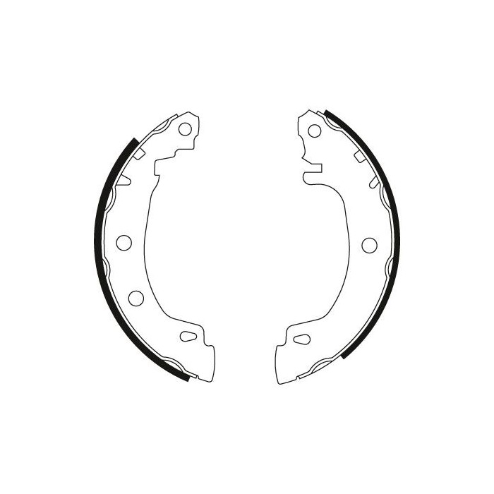 TRW Bremsbackensatz GS8616