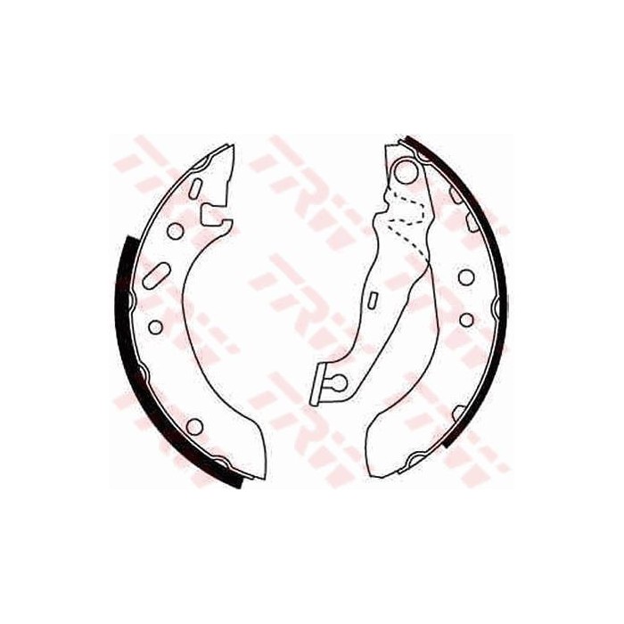 TRW Bremsbackensatz GS8611