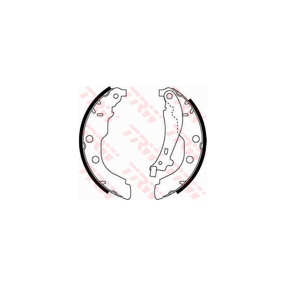 TRW Bremsbackensatz GS8617