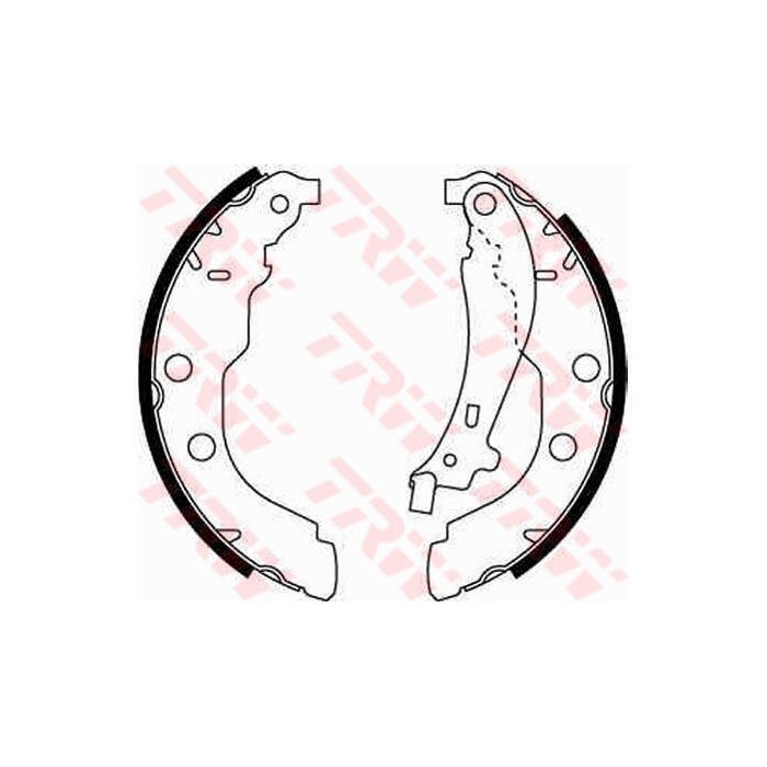 TRW Bremsbackensatz GS8617