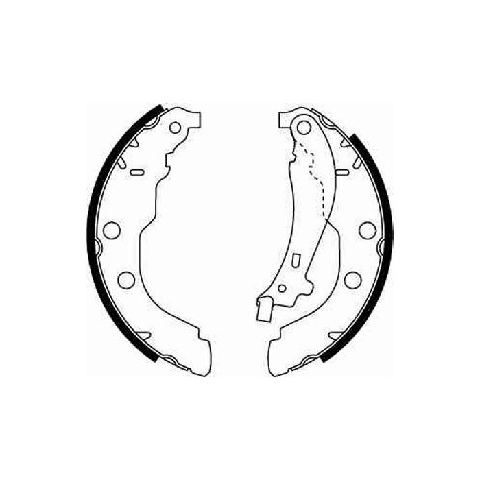 TRW Bremsbackensatz GS8617