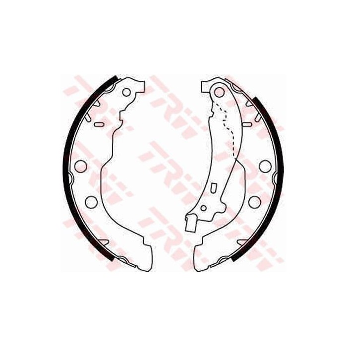 TRW Bremsbackensatz GS8617