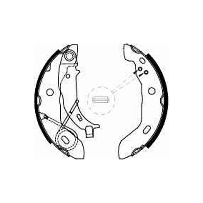 TRW Bremsbackensatz GS8627