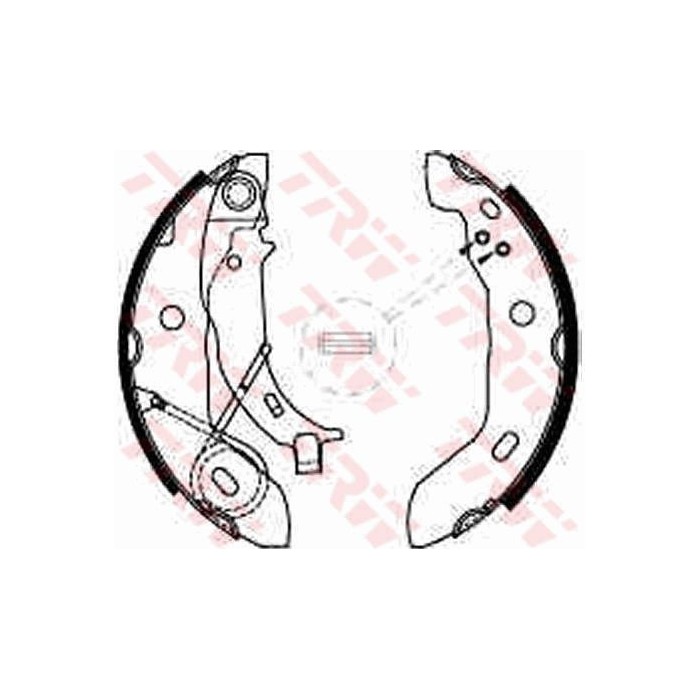 TRW Bremsbackensatz GS8627