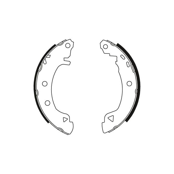 TRW Bremsbackensatz GS8631