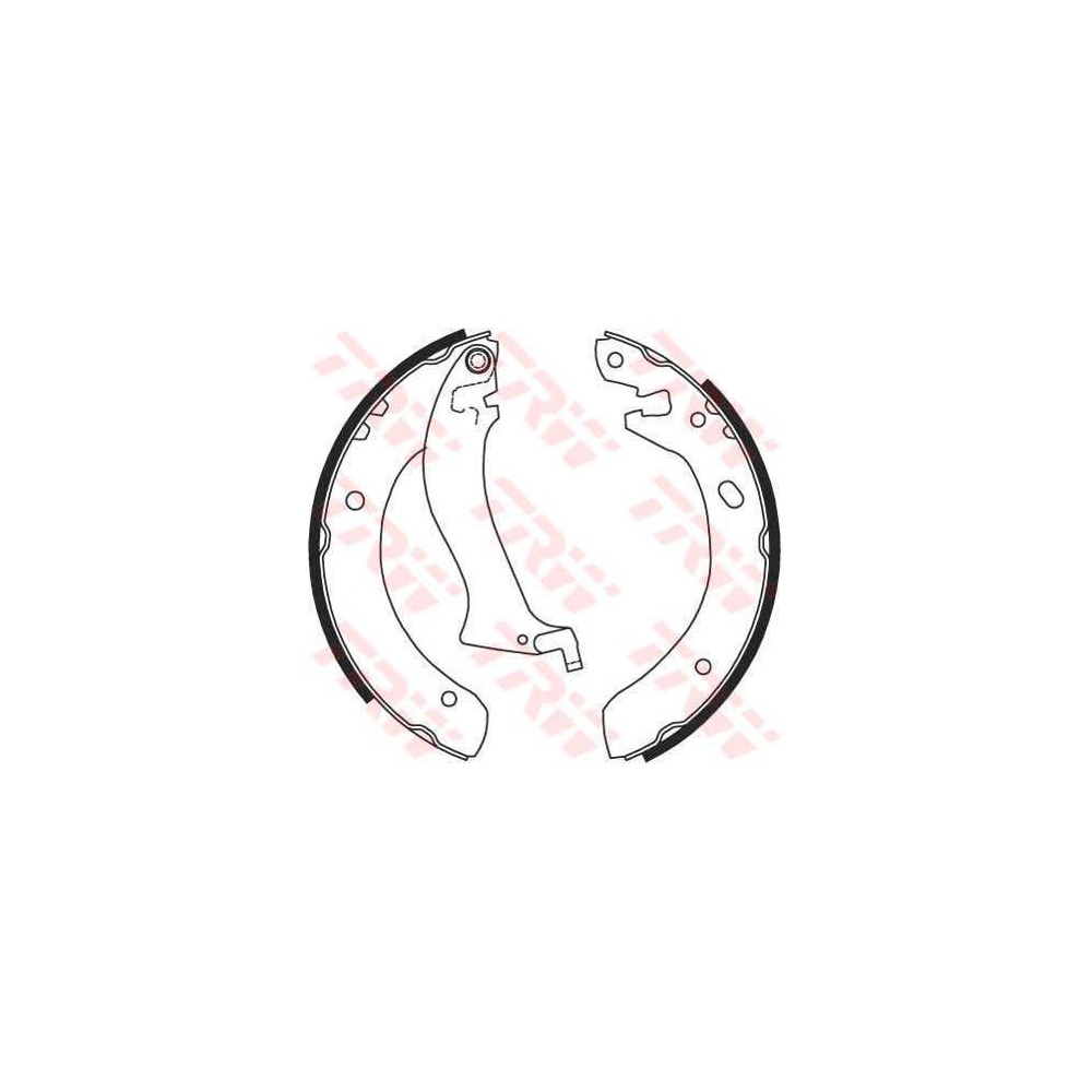 TRW Bremsbackensatz GS8633